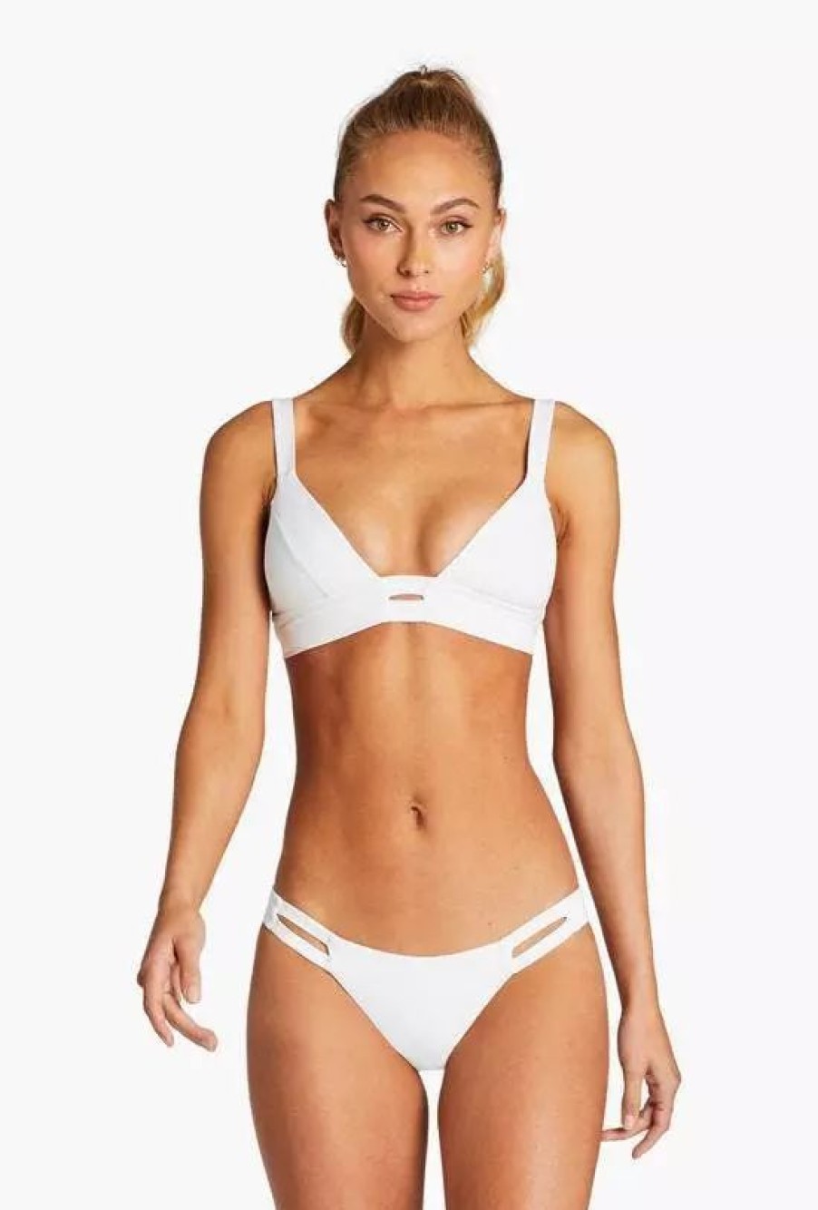 Swimwear * | Vitamin A Neutra Hipster White Ecolux