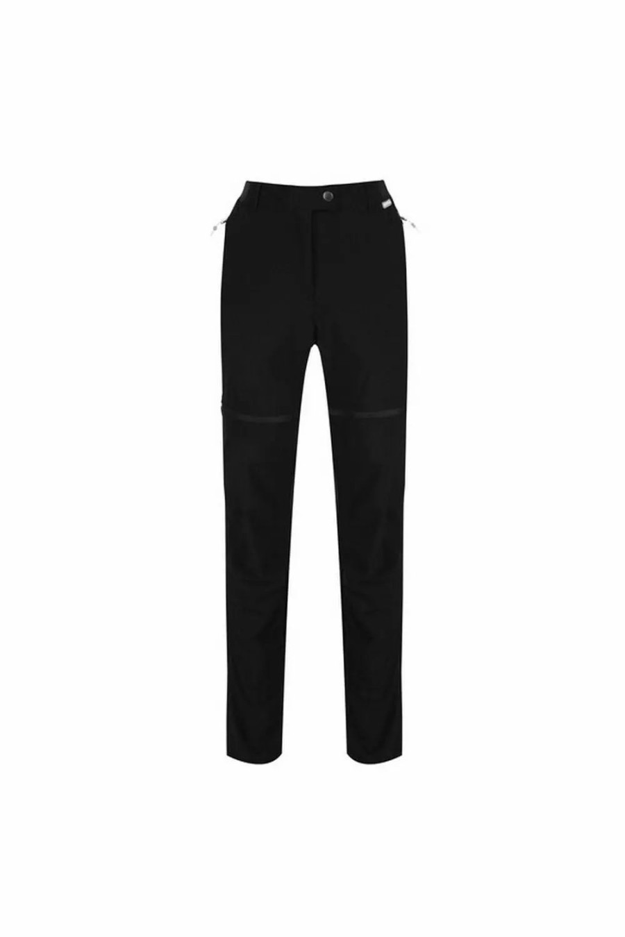 Bottoms * | Regatta Womens/Ladies Mountain Zip-Off Pants Black