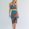 Skirts * | Lahive Magdalena Bias Slip Skirt Multi