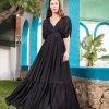 Dresses * | Sohuman Aliana Luxury Dress Black