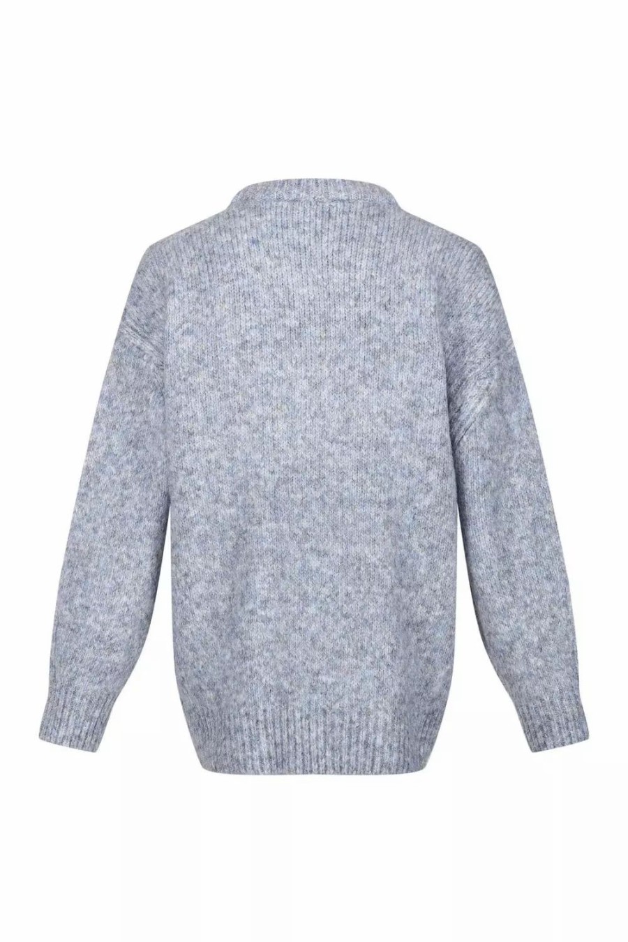 Sweatshirts & Sweaters * | Regatta Womens/Ladies Kaylani Knitted Sweater Slate Blue