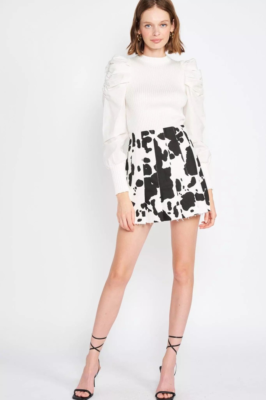 Skirts * | En Saison Mian Mini Skirt Multi