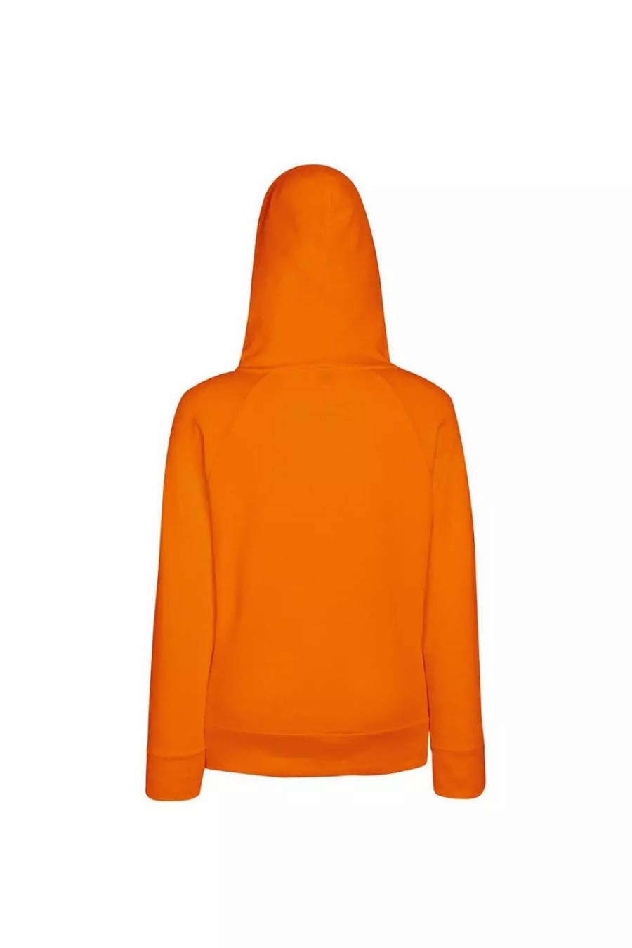 Sweatshirts & Sweaters * | Of The Loom Fruit Of The Loom Ladies Fitted Lightweight Hooded Sweatshirt / Hoodie (240 Gsm) ( ) Orange