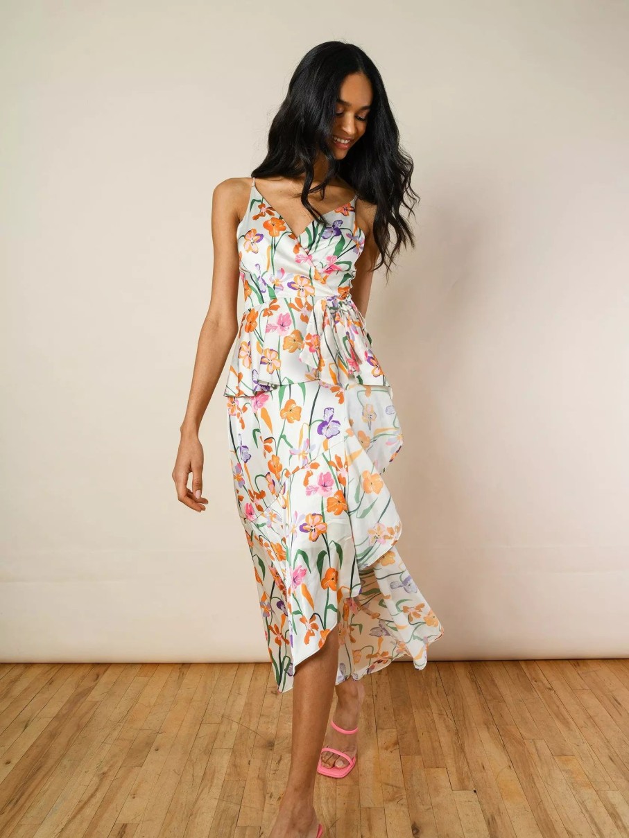 Dresses * | Hutch Hollis Dress Multi Color Blooms