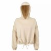 Sweatshirts & Sweaters * | Tridri Womens/Ladies Cropped Oversize Hoodie ( ) Nude