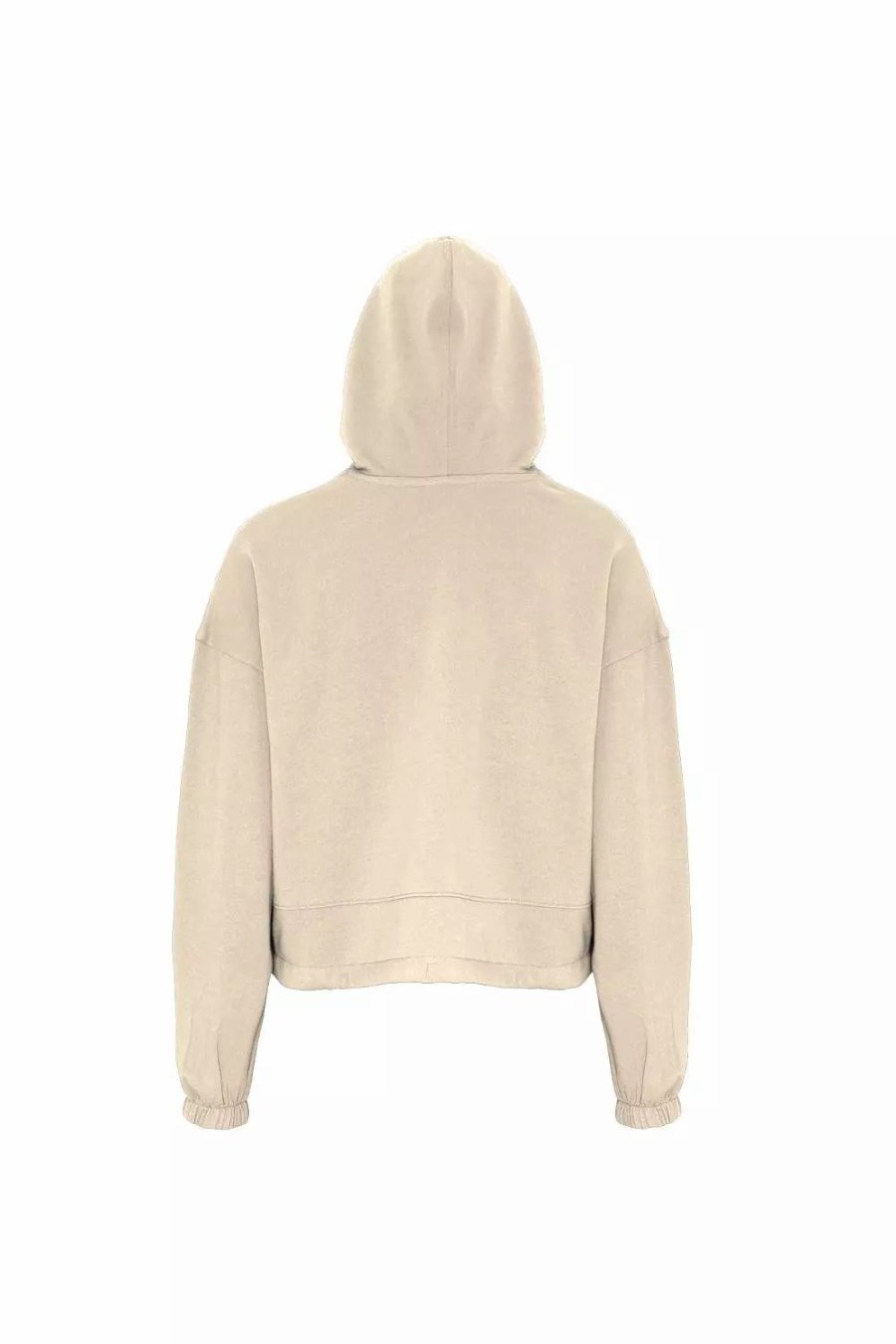 Sweatshirts & Sweaters * | Tridri Womens/Ladies Cropped Oversize Hoodie ( ) Nude