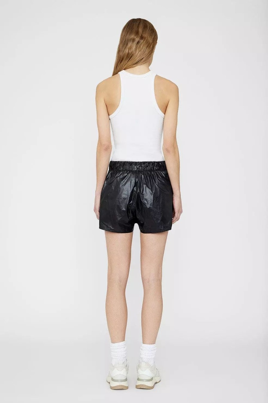 Bottoms * | Anine Bing Janis Short Black