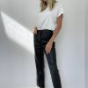 Bottoms * | Six Fifty Ricki Crop Pant Black