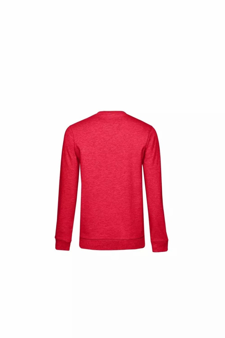 Sweatshirts & Sweaters * | B&C B&C Womens/Ladies Set-In Sweatshirt ( ) Red Heather