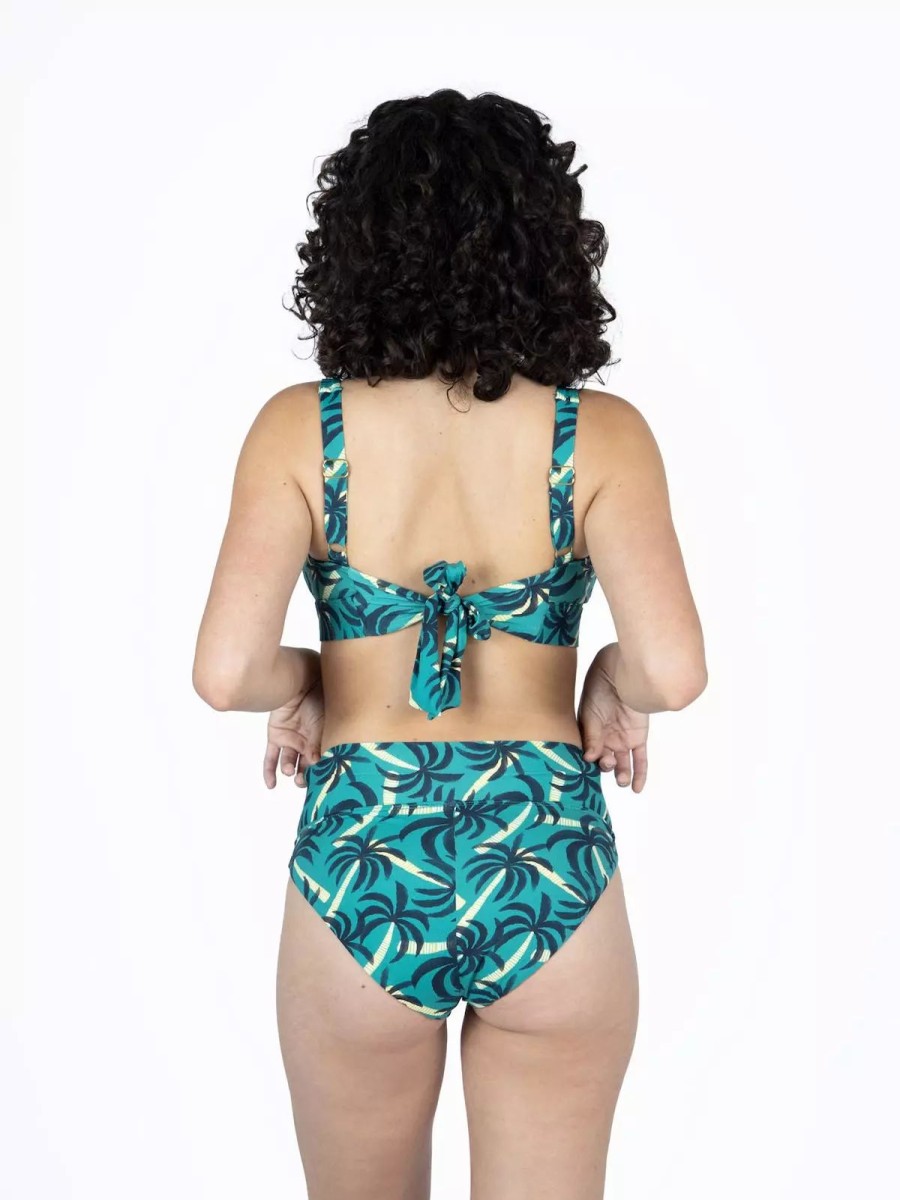 Swimwear * | Bromelia Swimwear Itacare Underwire Top Lady Palm