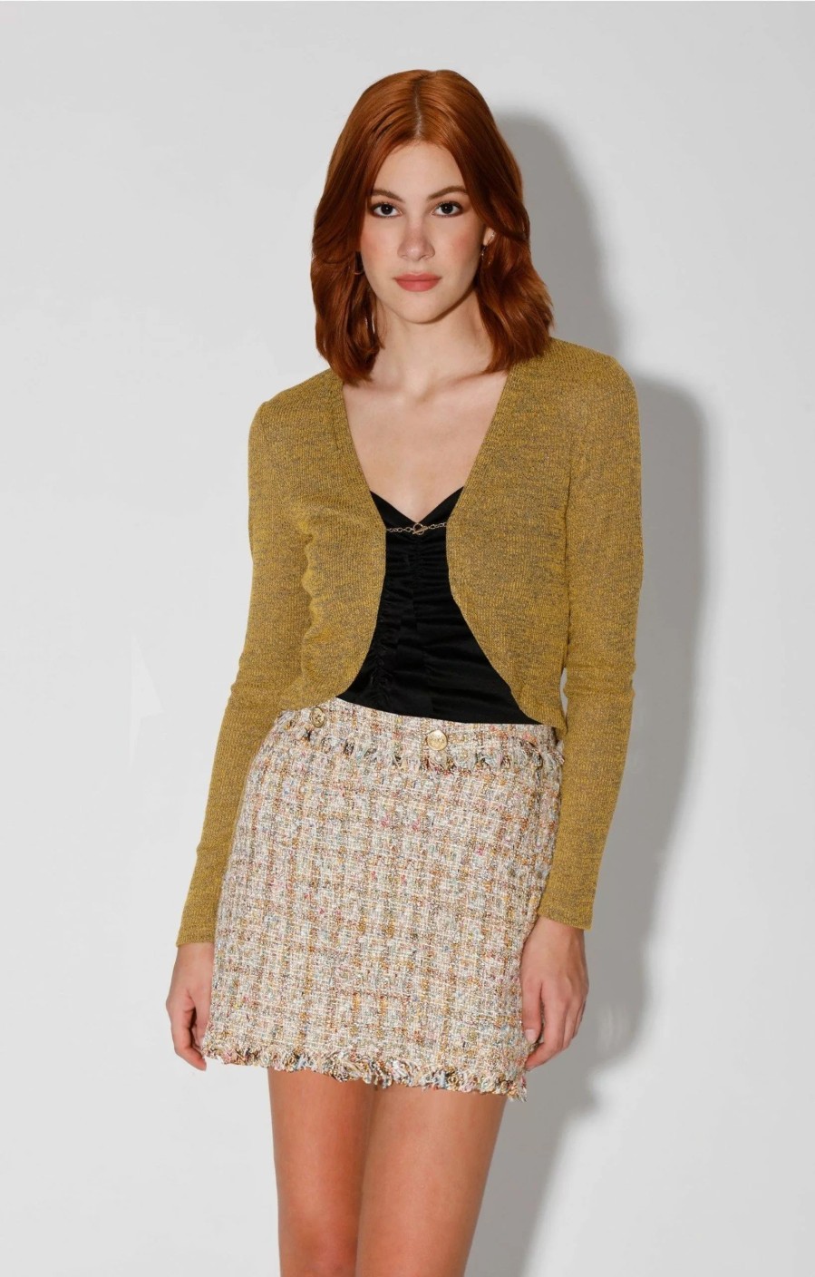 Skirts * | Walter Baker Laurette Skirt Melrose Tweed