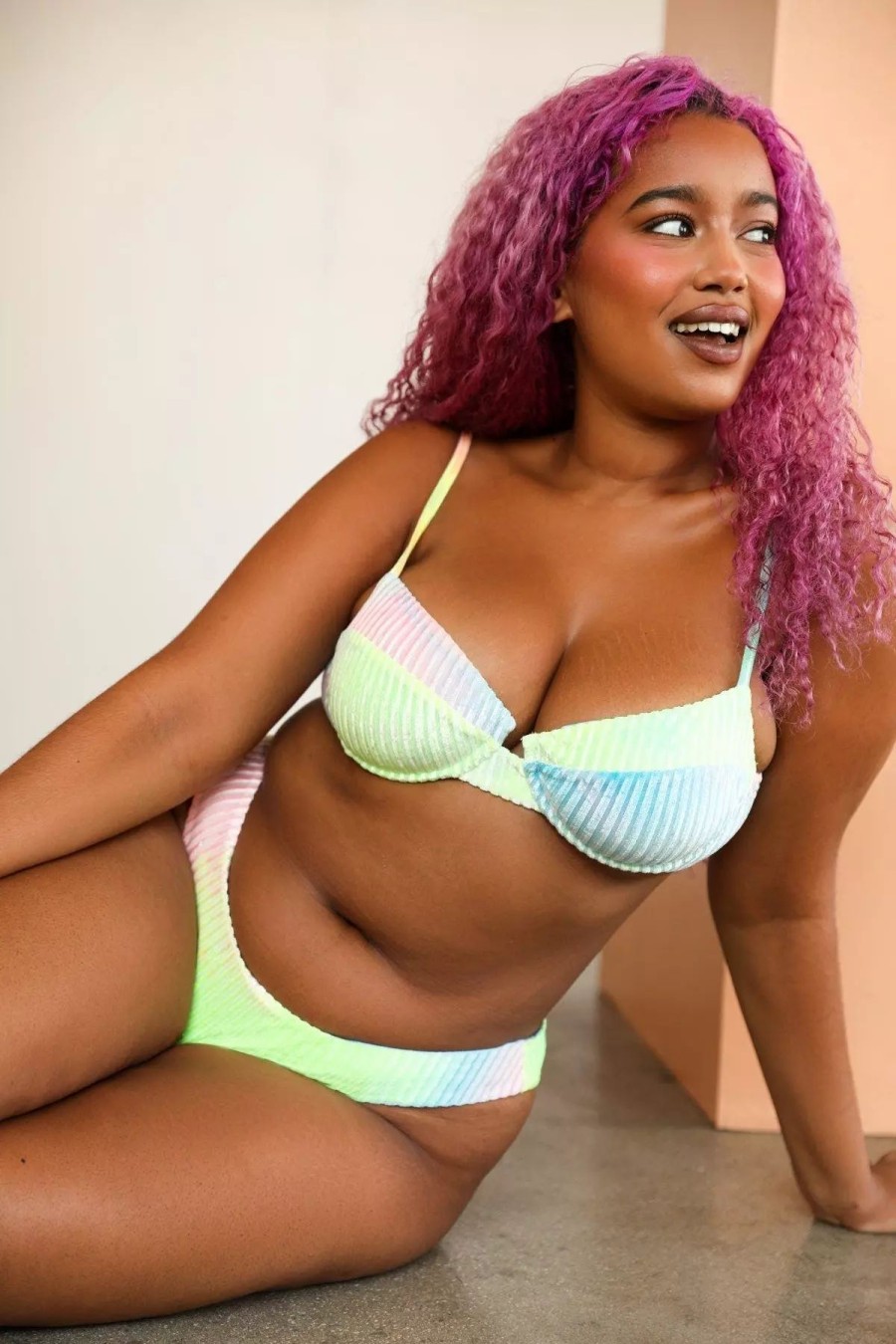 Swimwear * | Dippin Daisy'S Gigi Top Candy Tie Dye