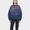 Sweatshirts & Sweaters * | Anine Bing Jaci Sweatshirt Myth Los Angeles Navy