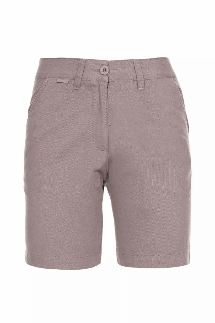 Bottoms * | Trespass Womens/Ladies Sinitta Shorts Storm Grey