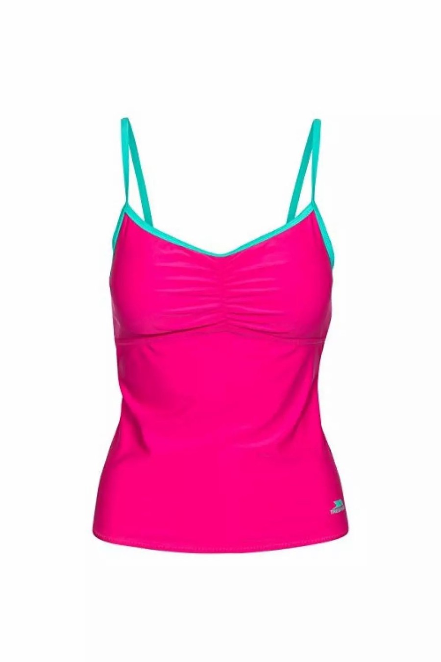 Swimwear * | Trespass Womens/Ladies Darcie Tankini Top ( ) Pink Lady