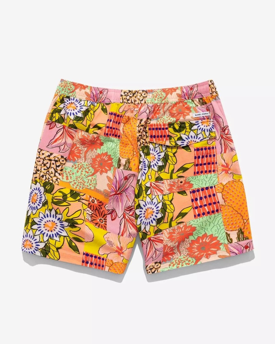 Bottoms * | Banks Journal Hawaiiana Boardshort Mixed Hawaiian