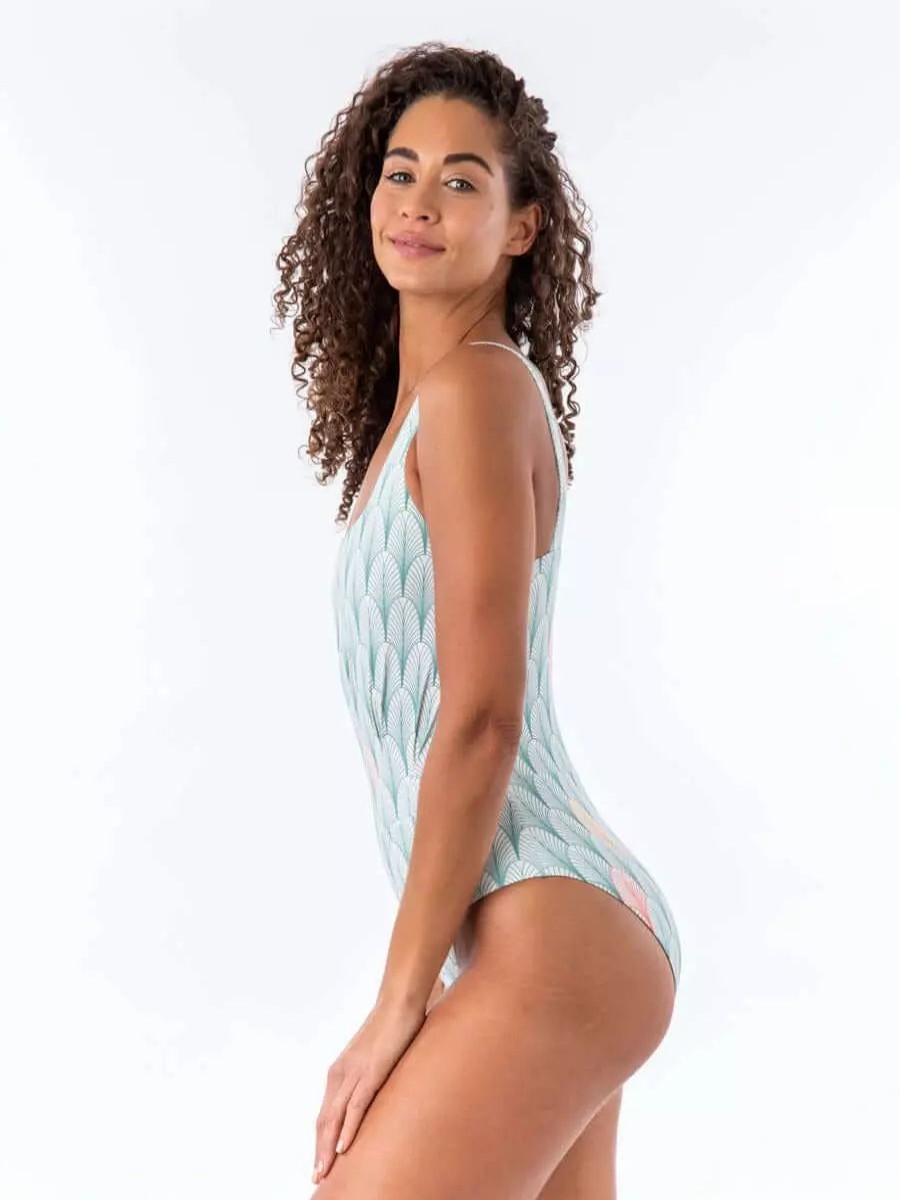 Swimwear * | Bromelia Swimwear Noronha One-Piece Art Deco