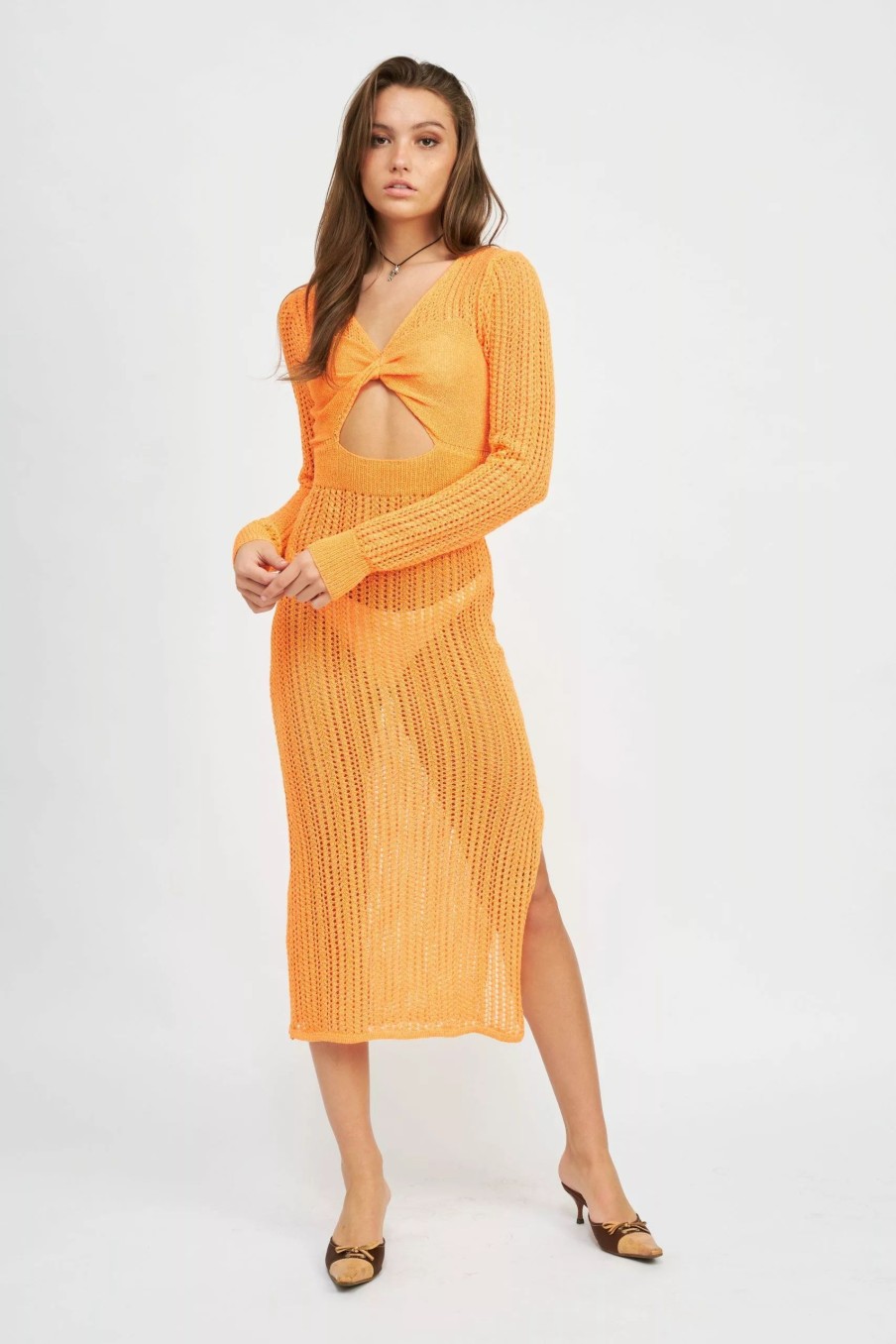 Dresses * | Emory Park Ariyah Midi Dress