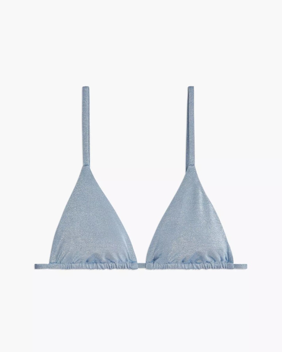 Swimwear * | Onia Alexa Bikini Top Sea Blue