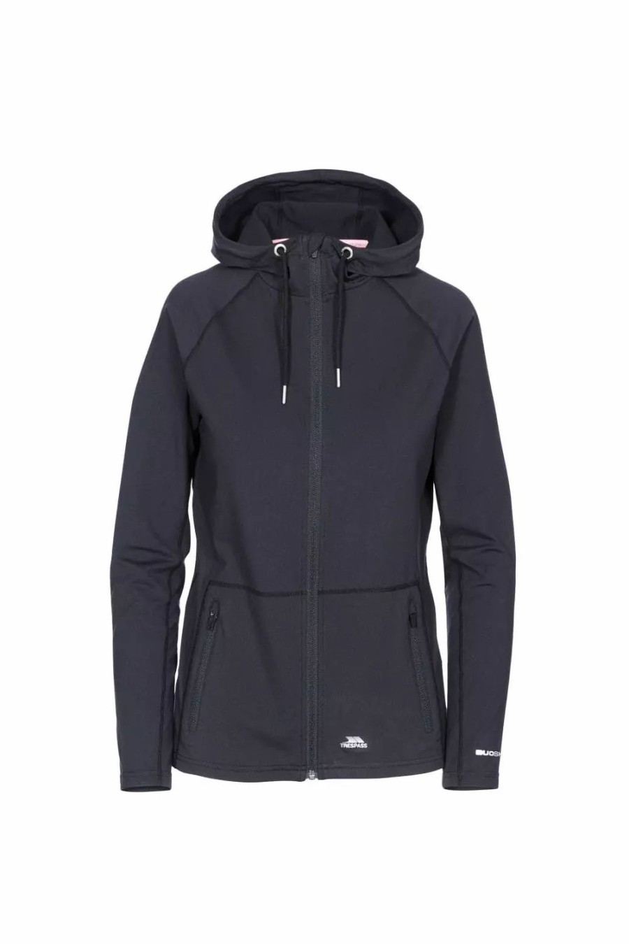 Sweatshirts & Sweaters * | Trespass Womens/Ladies Dacre Active Hoodie ( ) Black