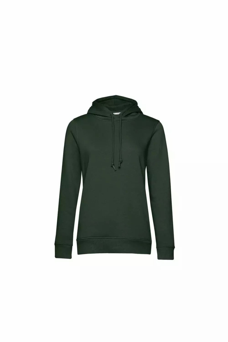 Sweatshirts & Sweaters * | B&C B&C Womens/Ladies Organic Hoodie ( ) Forest Green