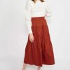 Skirts * | En Saison Veta Midi Skirt Cognac