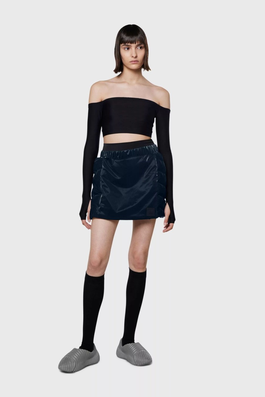 Skirts * | Rains Loop Mini Skirt