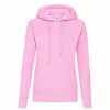 Sweatshirts & Sweaters * | Of The Loom Fruit Of The Loom Ladies Lady Fit Hooded Sweatshirt / Hoodie ( ) Light Pink