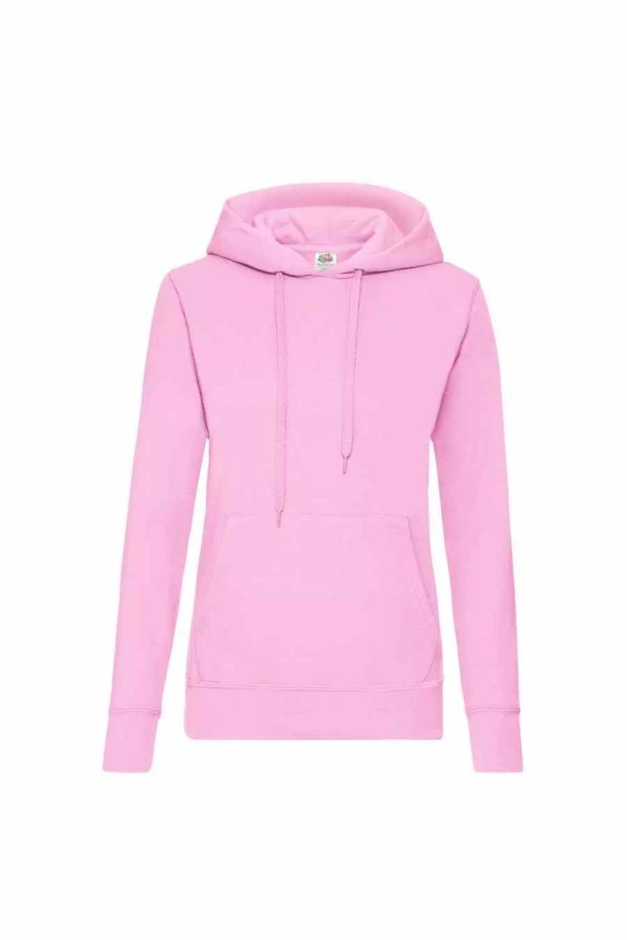 Sweatshirts & Sweaters * | Of The Loom Fruit Of The Loom Ladies Lady Fit Hooded Sweatshirt / Hoodie ( ) Light Pink