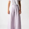 Bottoms * | Miguelina Wide-Leg Pamela Pant In Lavender