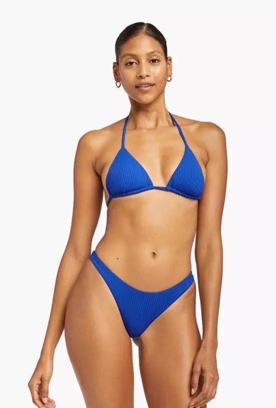 Swimwear * | Vitamin A California High Leg Lagoon Ecorib