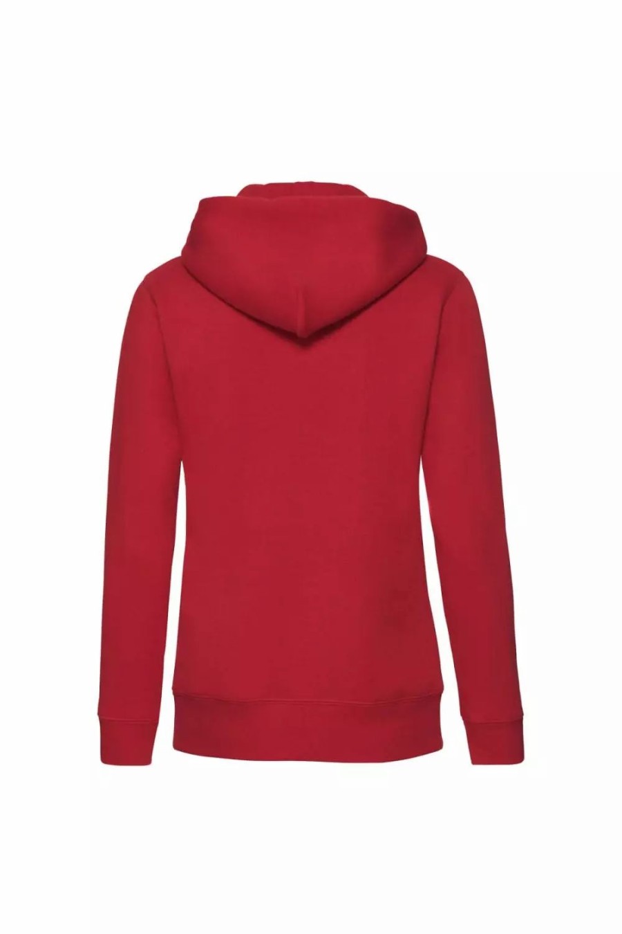 Sweatshirts & Sweaters * | Fruit Of The Loom Of The Loom Ladies Lady-Fit Hooded Sweatshirt Jacket ( ) Red