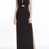 Dresses * | One33 Social Twist Keyhole Maxi Dress Black