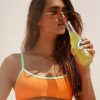 Swimwear * | Dippin Daisy'S Brink Top Creamsicle/Mojito