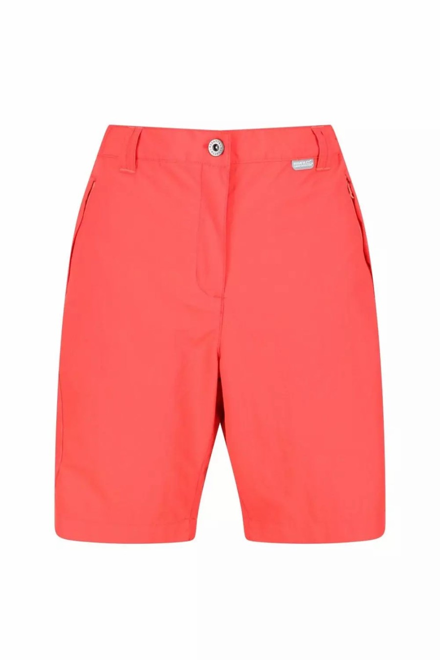 Bottoms * | Regatta Womens/Ladies Chaska Ii Walking Shorts Neon Peach