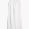 Bottoms * | Onia Wide Leg Gauze Pant White