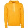 Sweatshirts & Sweaters * | Bella + Canvas Unisex Adult Polycotton Pullover Hoodie Gold