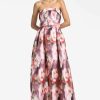 Dresses * | Sachin & Babi Rielle Gown Mauve Ikat Floral