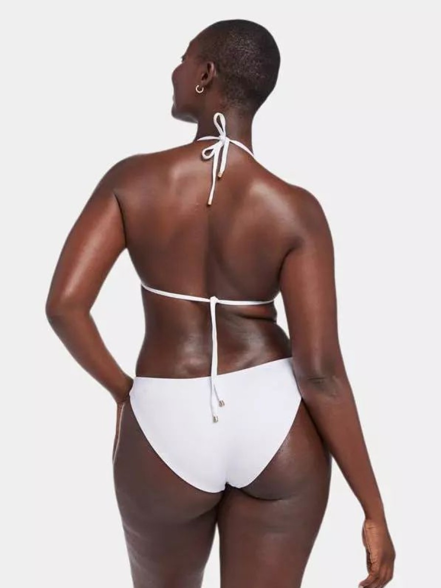 Swimwear * | Vitamin A Midori Bottom White Ecolux