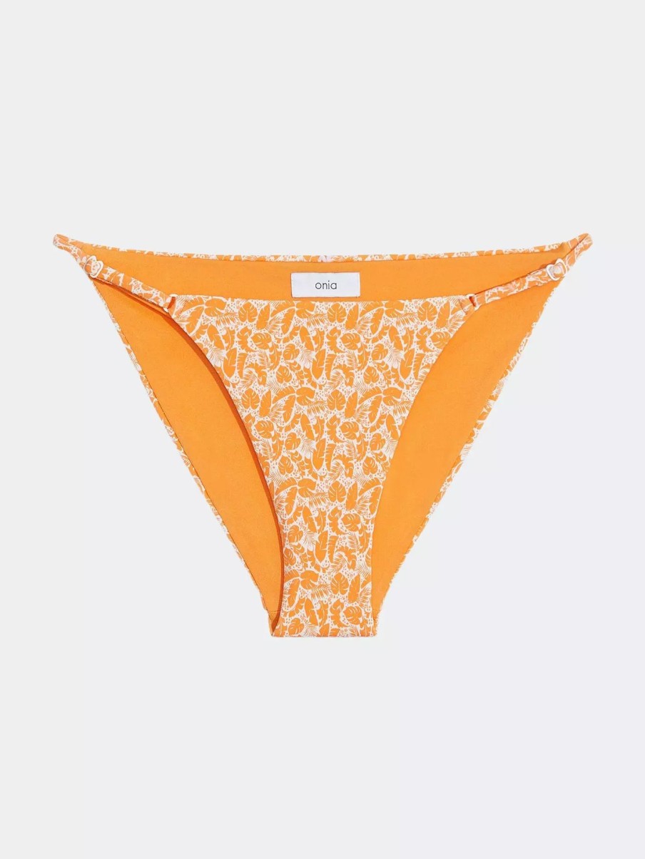 Swimwear * | Onia Hannah Bikini Bottom Sunset Mini Palms