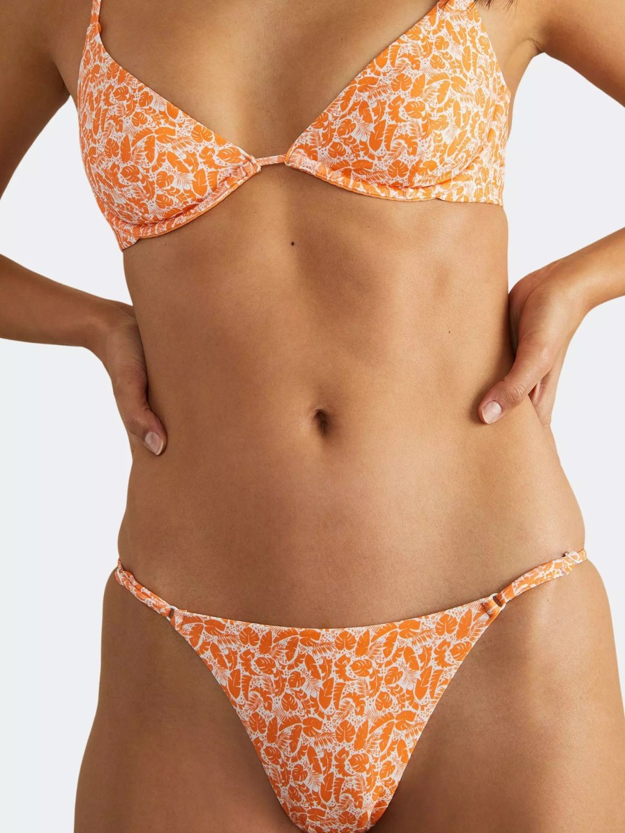 Swimwear * | Onia Hannah Bikini Bottom Sunset Mini Palms