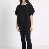 Bottoms * | Minnie Rose Cotton/Cashmere Ribbed Pants