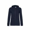 Sweatshirts & Sweaters * | B&C B&C Womens/Ladies Organic Hoodie ( ) Navy