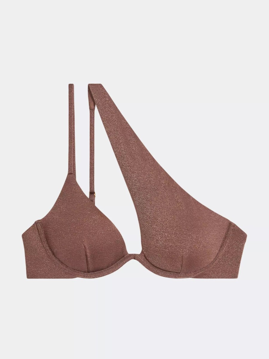 Swimwear * | Onia Kaia Bikini Top Chocolate