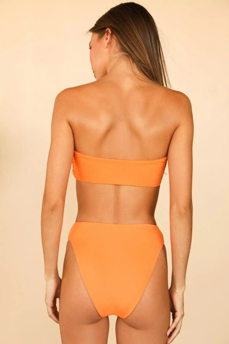 Swimwear * | Dippin Daisy'S Seashore Bottom Creamsicle