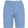 Bottoms * | Trespass Womens/Ladies Sinitta Shorts Denim Blue