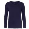 Sweatshirts & Sweaters * | Awdis Hoods Womens/Ladies Girlie Fashion Sweatshirt ( ) Oxford Navy