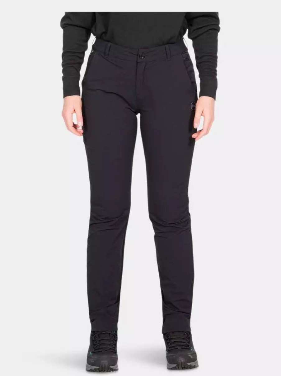 Bottoms * | Trespass Womens/Ladies Moreno Walking Pants Black