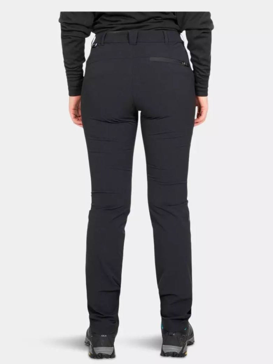 Bottoms * | Trespass Womens/Ladies Moreno Walking Pants Black