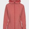 Sweatshirts & Sweaters * | Trespass Womens/Ladies Jennings Fleece Jacket Rhubarb